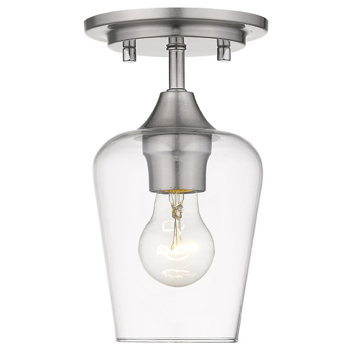 Joliet Brushed Nickel Semi-Flush Mount by Z-Lite