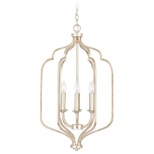 Capital Lighting Ophelia 18-Inch Wide Foyer Lantern in Winter Gold by Capital Lighting 538761WG