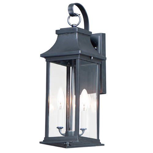 Maxim Lighting Vicksburg Black Outdoor Wall Light