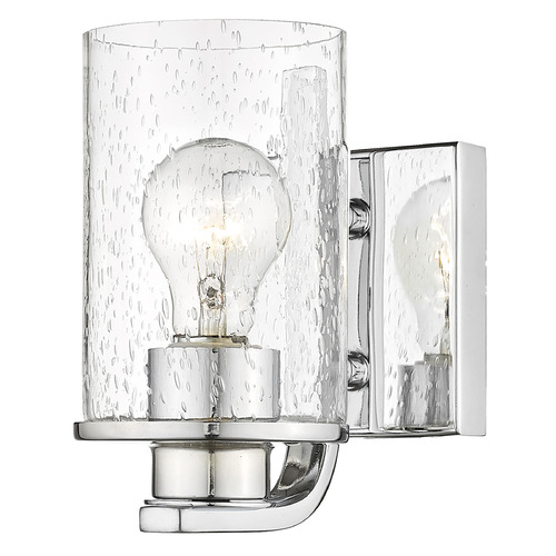 Beckett Chrome Sconce by Z-Lite