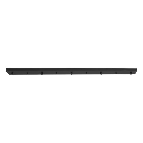 48-Inch Linear Multi-Port Canopy in Midnight Black by Generation Lighting