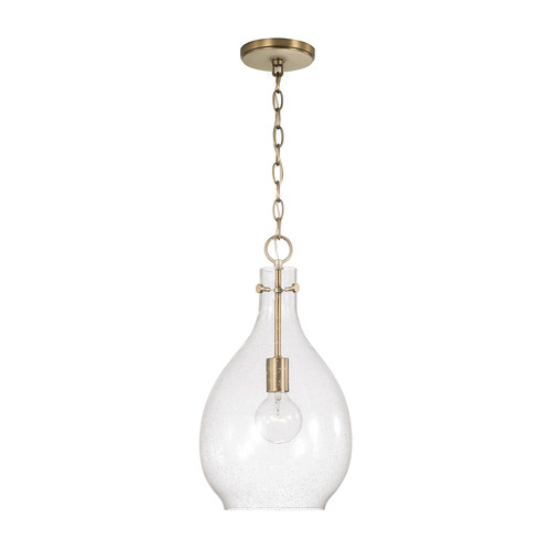 Brentwood 18-Inch Pendant in Brass by HomePlace by Capital Lighting