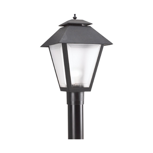 18-Inch Post Light in Black by Generation Lighting