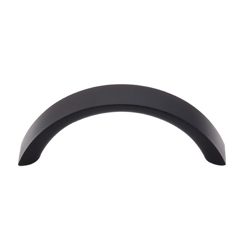 Top Knobs Hardware Modern Cabinet Pull in Flat Black Finish M1744