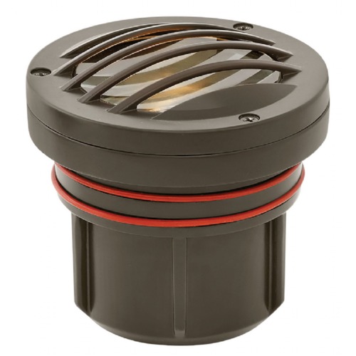 4.75-Inch 12V LED Grill Top Well Light in Bronze by Hinkley Lighting