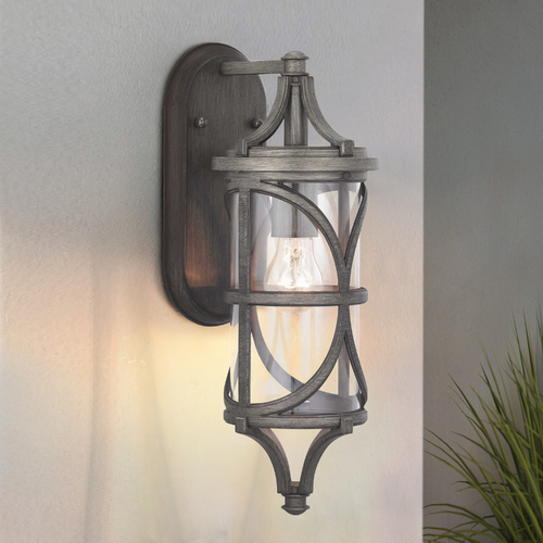 Progress Lighting Morrison Antique Pewter Outdoor Wall Light by Progress Lighting P560116-103