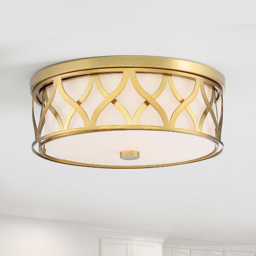 Liberty Gold LED Flush Mount by Minka Lavery