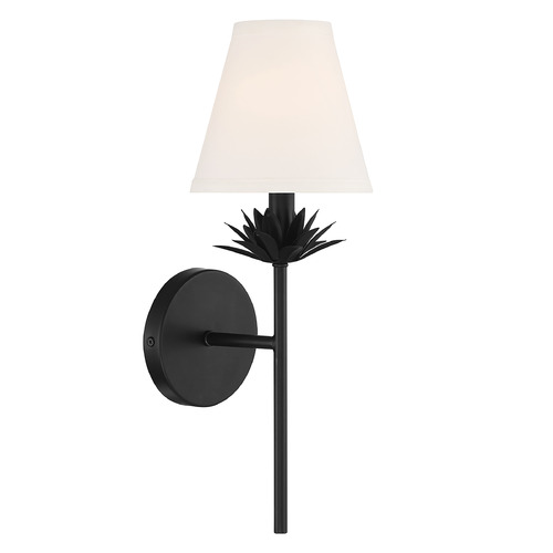 Meridian 17-Inch High Wall Sconce in Matte Black by Meridian M90077MBK
