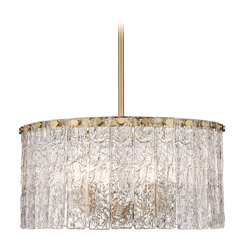 Glacier Modern Gold Pendant by Z-Lite
