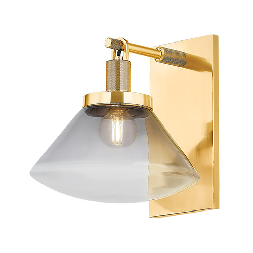 Hudson Valley Lighting Mendon Aged Brass LED Sconce