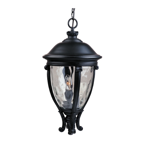 Maxim Lighting Maxim Lighting Camden Vx Black Outdoor Hanging Light 41429WGBK