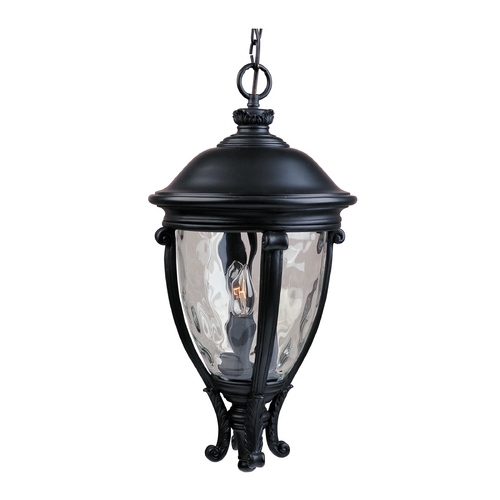 Maxim Lighting Camden VX Black Outdoor Hanging Light by Maxim Lighting 41429WGBK