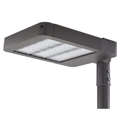 LED Shoebox Area Pole Light Bronze 150-Watt 120v-277v 16000 Lumens 4000K