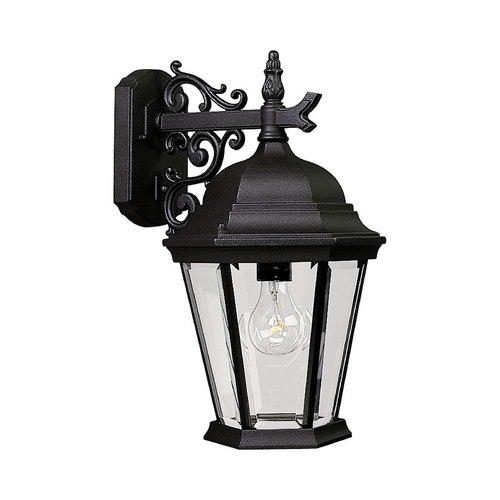Welbourne Outdoor Wall Light in Textured Black by Progress Lighting