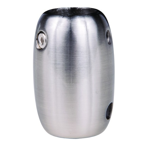 0.50-Inch Downrod Coupler in Brushed Polished Nickel by Craftmade Lighting