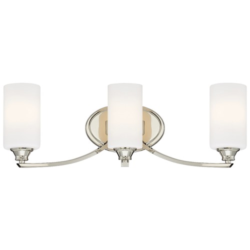Tilbury Polished Nickel Bathroom Light by Minka Lavery