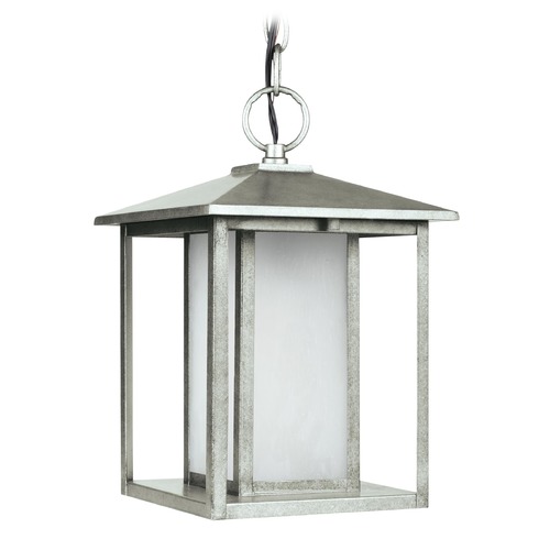 Generation Lighting Hunnington Outdoor Hanging Light in Pewter by Generation Lighting 69029-57