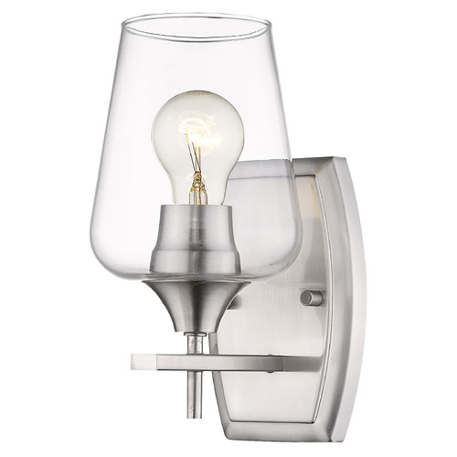 Joliet Brushed Nickel Sconce by Z-Lite