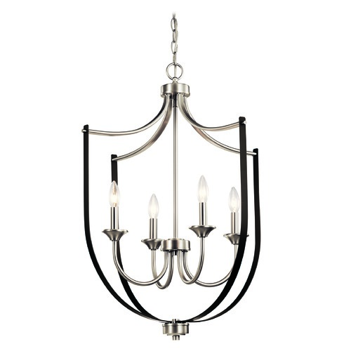 Kichler Lighting Tula 30-Inch High Brushed Nickel Chandelier by Kichler Lighting 52279NI