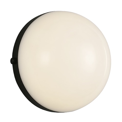 Globo 6.63-Inch Wide Matte Black LED Sconce by Alora Lighting