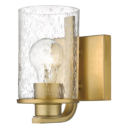 Z-Lite Beckett Olde Brass Sconce by Z-Lite 492-1S-OBR