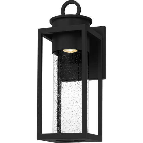 Donegal Outdoor Wall Light in Matte Black by Quoizel Lighting