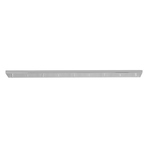 48-Inch Linear Multi-Port Canopy in Chrome by Generation Lighting