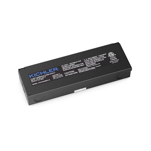 LED Power Supply 12V Black Textured by Kichler Lighting