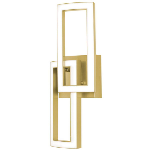 Afx Lighting Sia Gold LED Sconce