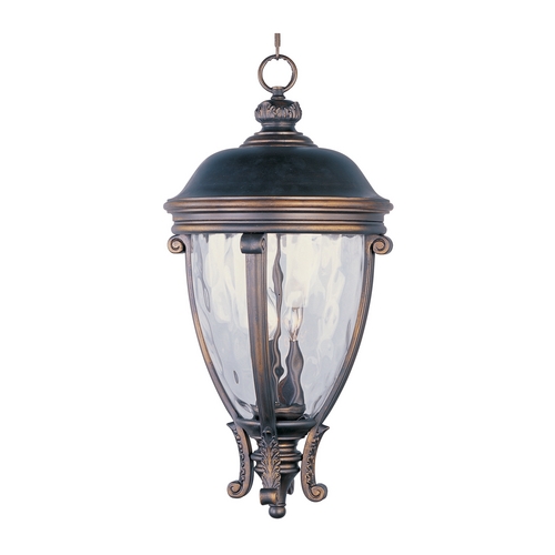 Maxim Lighting Camden VX Golden Bronze Outdoor Hanging Light by Maxim Lighting 41429WGGO