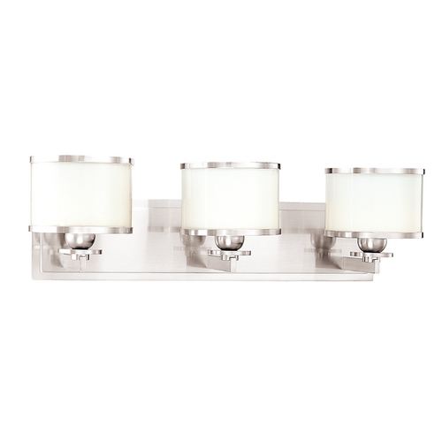 Hudson Valley Lighting Basking Ridge 3-Light Bath Light in Polished Nickel by Hudson Valley Lighting 6103-PN