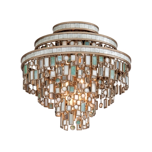 Dolcetti Silver Semi-Flush Mount by Corbett Lighting