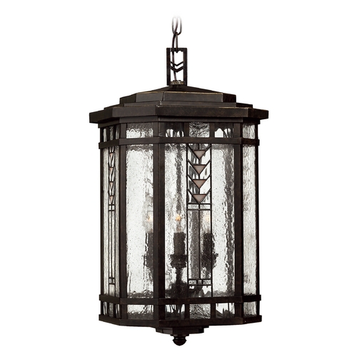 Hinkley Outdoor Pendant Light in Regency Bronze 2242RB