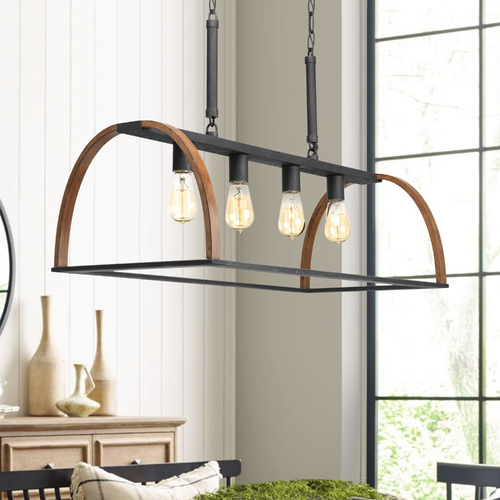Trestle Island Light in Iron by Progress Lighting