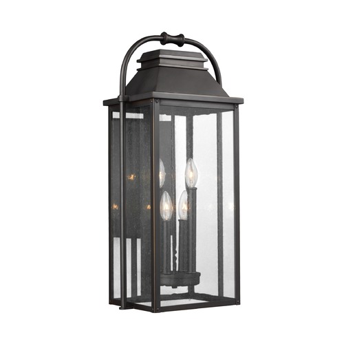 Visual Comfort Studio Collection Wellsworth 26.88-Inch Outdoor Light in Bronze by Visual Comfort Studio OL13202ANBZ