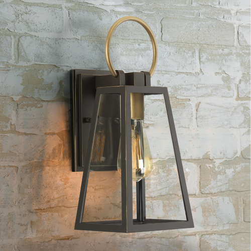 Barnett Antique Bronze Outdoor Wall Light by Progress Lighting