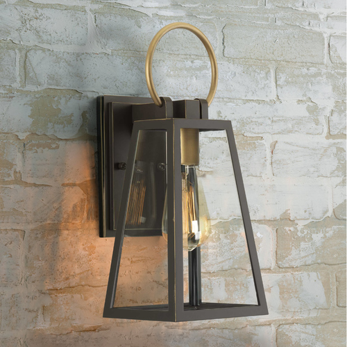 Progress Lighting Barnett Antique Bronze Outdoor Wall Light by Progress Lighting P560077-020