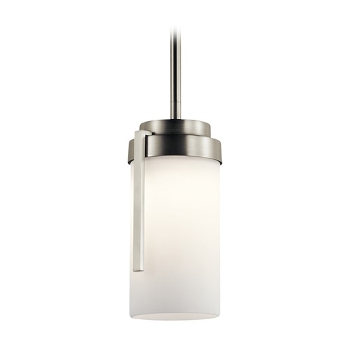 Kichler Lighting Transitional LED Mini-Pendant Brushed Nickel by Kichler Lighting 11305NILED