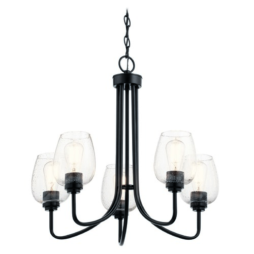 Valserrano 24.25-Inch Black Chandelier by Kichler Lighting
