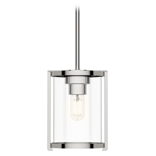 Hunter Fan Company Astwood Polished Nickel Mini Pendant by Hunter Fan Company 19004