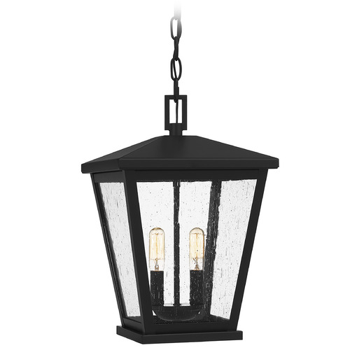 Quoizel Lighting Joffrey Outdoor Hanging Light in Matte Black by Quoizel Lighting JFY1911MBK