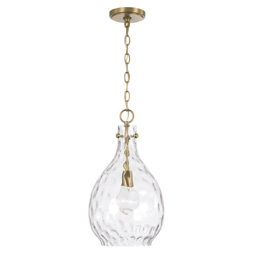 HomePlace by Capital Lighting Brentwood 18-Inch Pendant in Brass by HomePlace by Capital Lighting 349012AD