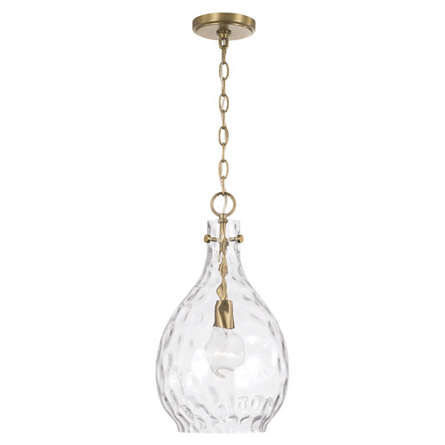 Brentwood 18-Inch Pendant in Brass by HomePlace by Capital Lighting