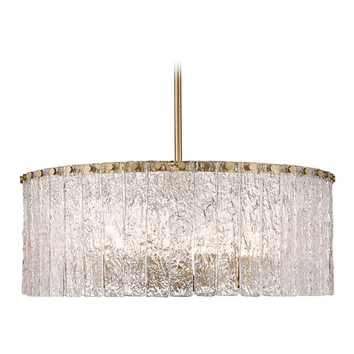 Glacier Modern Gold Pendant by Z-Lite