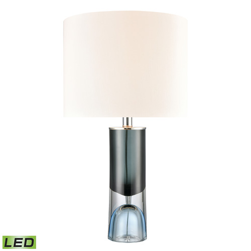 Elk Lighting Elk Lighting Otho Blue LED Table Lamp with Drum Shade H0019-7998-LED