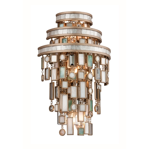 Dolcetti Silver Sconce by Corbett Lighting