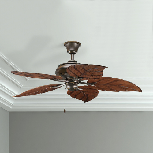 Air Pro 52-Inch Ceiling Fan in Antique Bronze by Progress Lighting