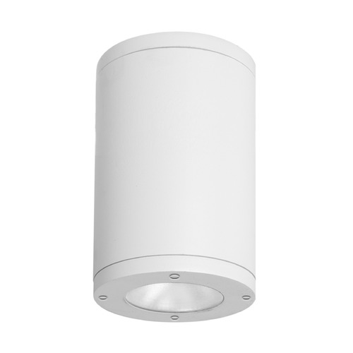WAC Lighting 5-Inch White LED Tube Architectural Flush Mount 2700K 1730LM DS-CD05-N927-WT