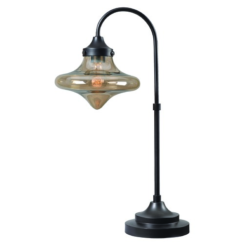 Kenroy Home Lighting Kenroy Home Rain Drop Warm Bronze Table Lamp 32775WBZ