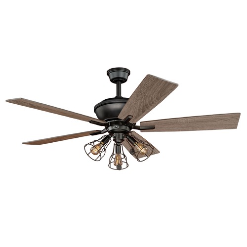 Clybourn Bronze Ceiling Fan by Vaxcel Lighting